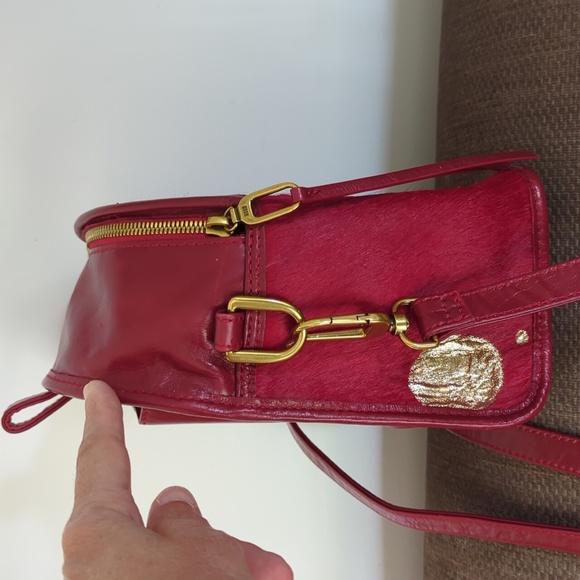 HOBO International Red Host Convertible Backpack - Picture 6 of 13